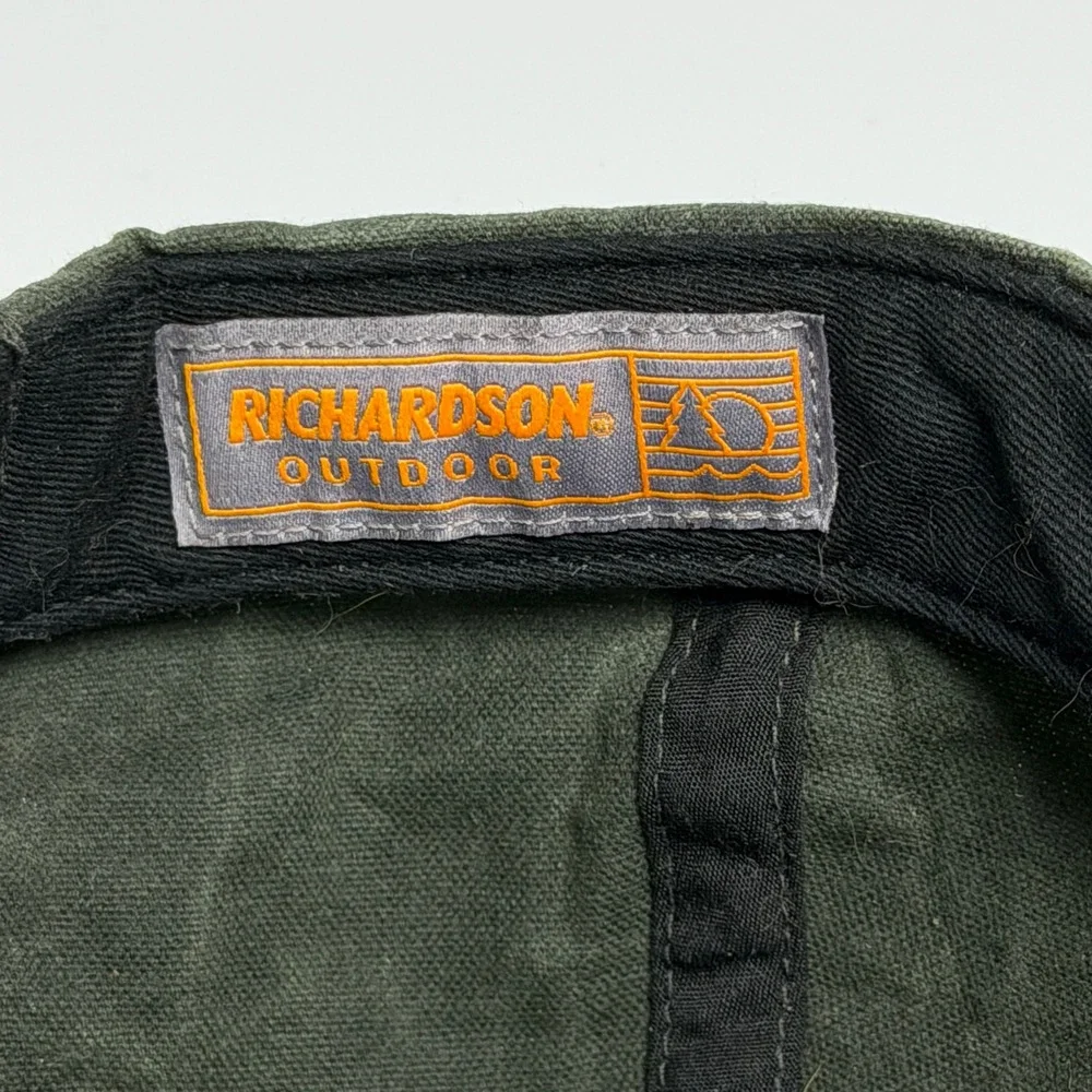 Richardson Outdoor 937 Olive Green 7-Panel Travelers Rest‎ Kayak Snapback Hat